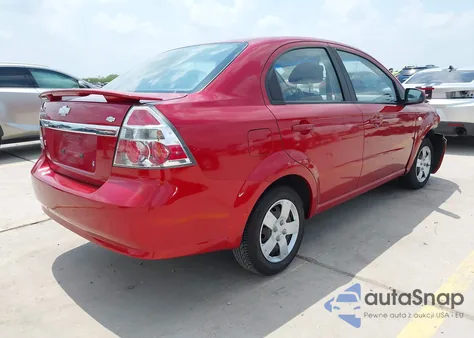 2007 Chevrolet Aveo Ls z USA, uszkodzony, nr VIN KL1TD56617B132166
